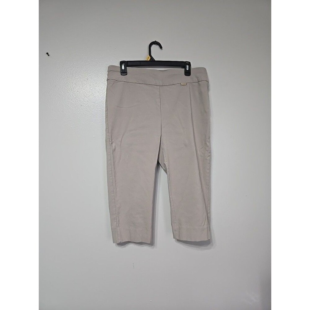 I.N.C. International Concepts Legging Capri Pants Beige Size 12